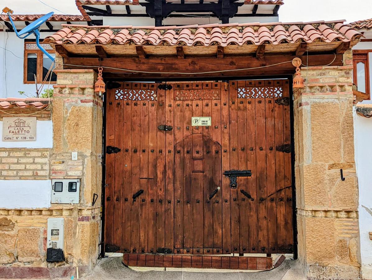 Casa De Huespedes Faletto ビージャ・デ・レイバ エクステリア 写真