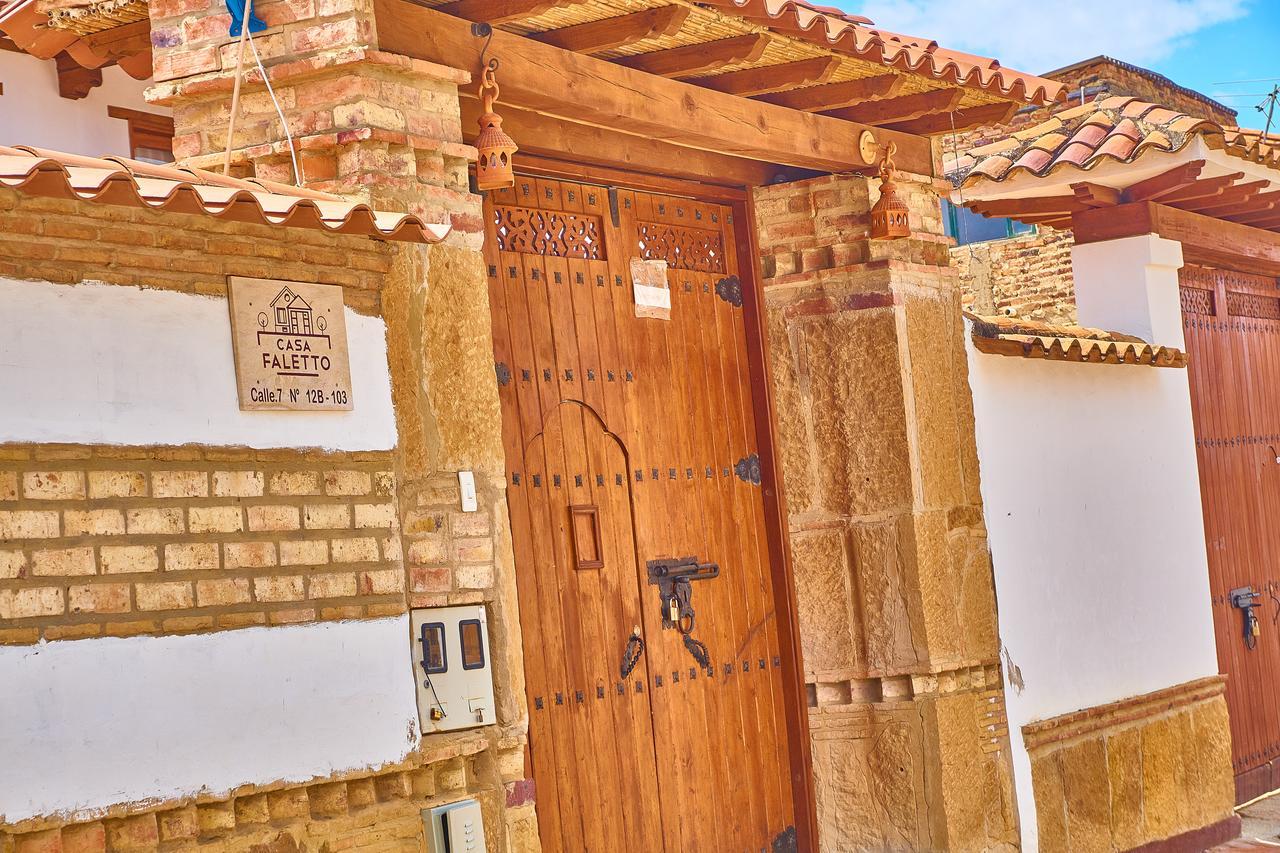 Casa De Huespedes Faletto ビージャ・デ・レイバ エクステリア 写真